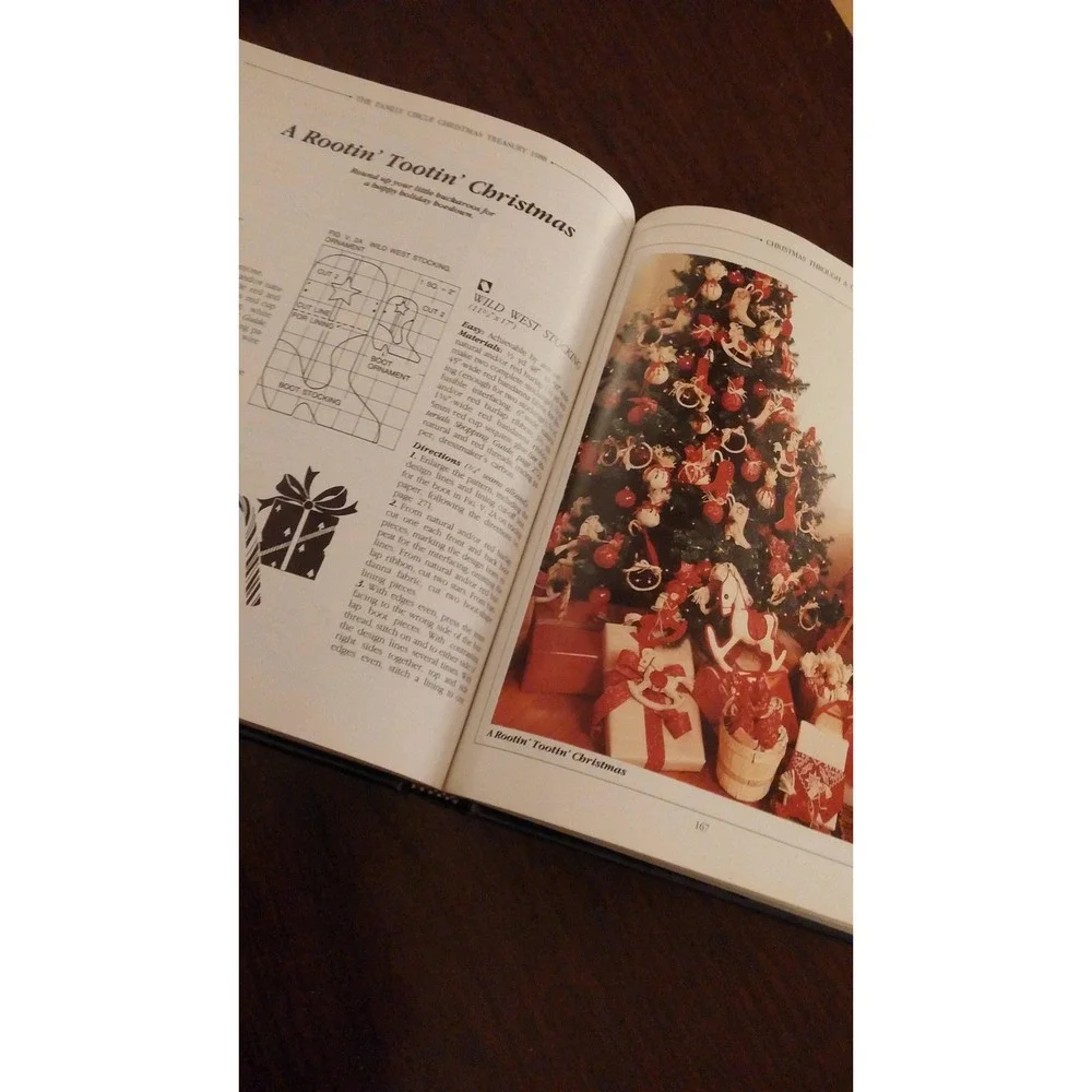 Vintage Christmas Treasury book recipes and decorating ideas